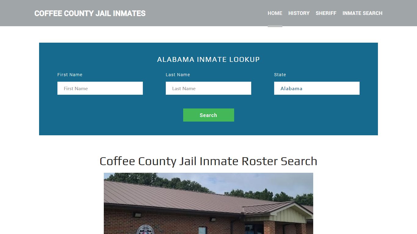 Coffee County Jail Inmate Roster Lookup, New Brockton, AL